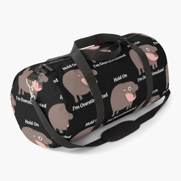 Item preview, Moo Deng Hold On I'm Overstimulated designed and sold by amelia5zebq2.