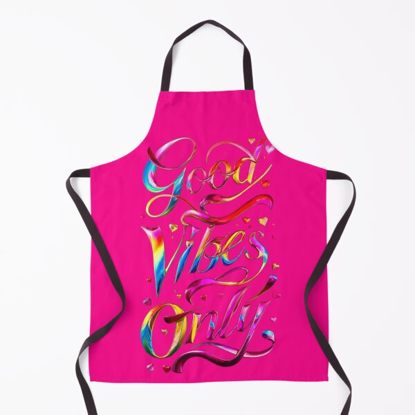 Item preview, Good Vibes Only - Unique Colorful Metallic Design - HotPink designed and sold by JLEmporium.