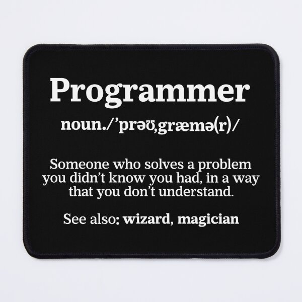 Artikelvorschau, Definition Programmierer Bedeutung - Informatik & Codierung entworfen und verkauft von ScienceCorner.