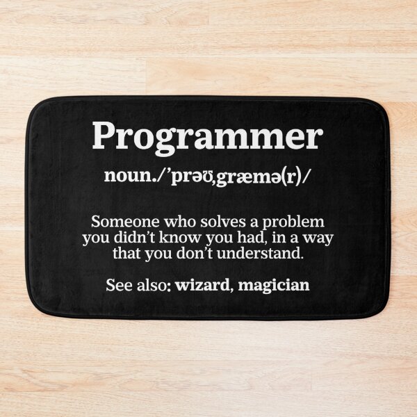 Item preview, Definition Programmer Meaning - Computer Science & Coding designed and sold by ScienceCorner.