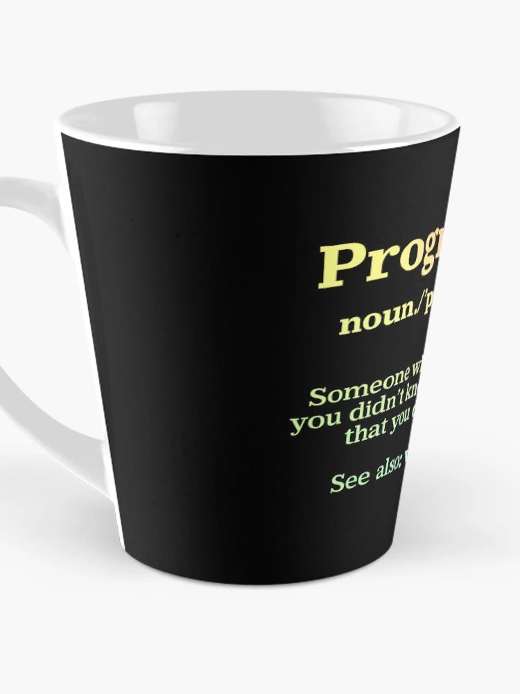 Thumbnail 3 of 4, Coffee Mug, Definition Programmer Meaning - Computer Science & Coding designed and sold by ScienceCorner.