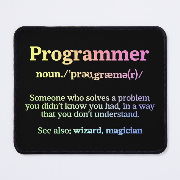 Artikelvorschau, Definition Programmierer Bedeutung - Informatik & Codierung entworfen und verkauft von ScienceCorner.