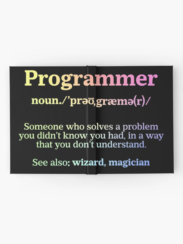 Thumbnail 2 of 3, Journal, Definition Programmer Meaning - Computer Science & Coding designed and sold by ScienceCorner.