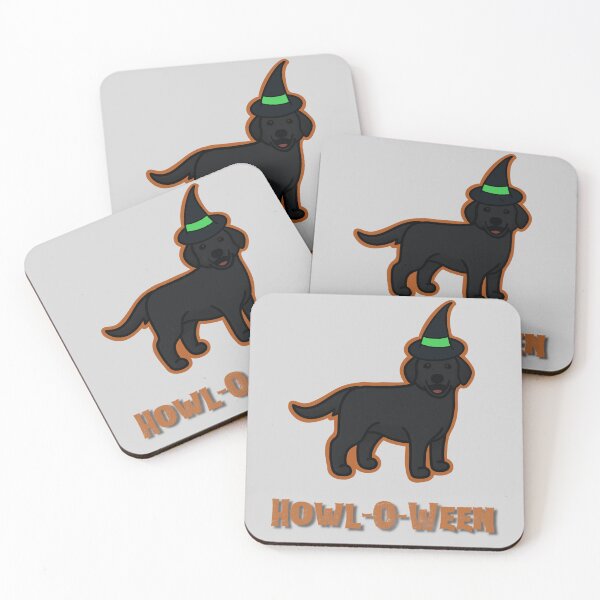 Item preview, Halloween Black Lab- Witch Hat w/Green designed and sold by NDeYoungLLC.
