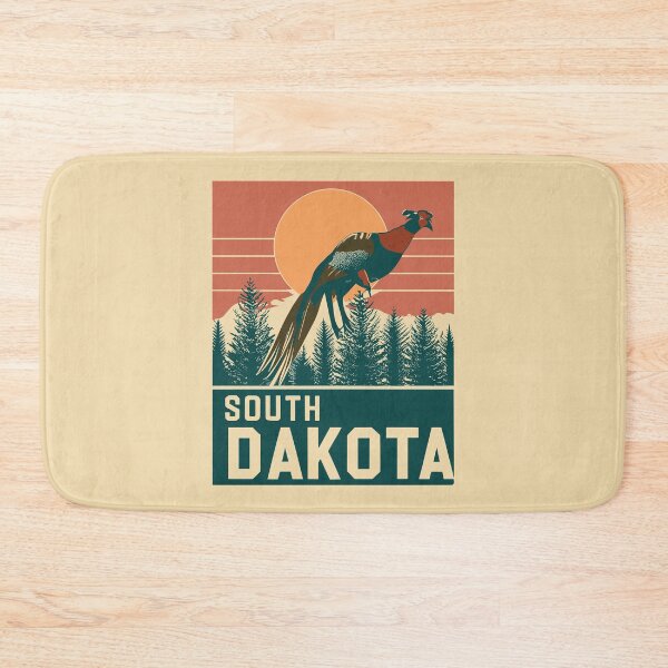 Item preview, South Dakota - Vintage Sunset - Travel Badge designed and sold by Amazing States of America.