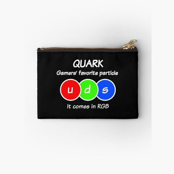 Item preview, Quark Gamers' favorite particle, funny physics designed and sold by TalesOfScience.