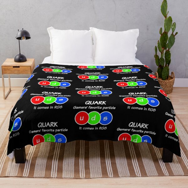 Item preview, Quark Gamers' favorite particle, funny physics designed and sold by TalesOfScience.