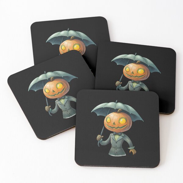 Item preview, Spooky Pumpkin with Umbrella designed and sold by Itsheartshop.
