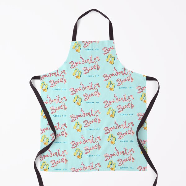 Item preview, Bradenton Beach Florida Tropical Typographic Design designed and sold by Futurebeachbum.