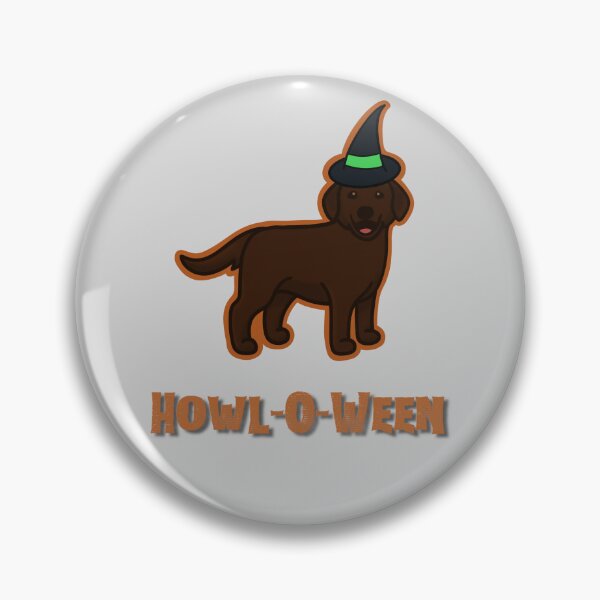 Item preview, Halloween Chocolate Lab- Witch Hat w/Green designed and sold by NDeYoungLLC.