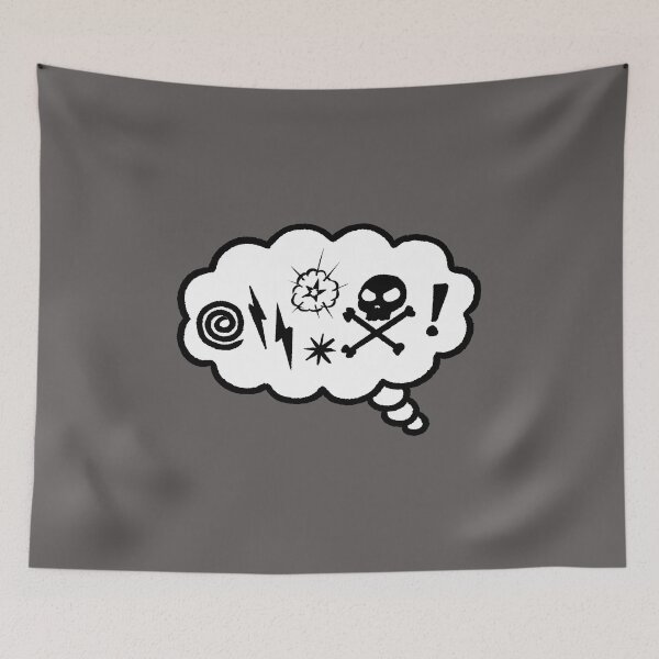 Item preview, Angry Thought Bubble designed and sold by SuRReal3D.