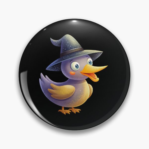 Item preview, Adorable Witch Duck designed and sold by Itsheartshop.