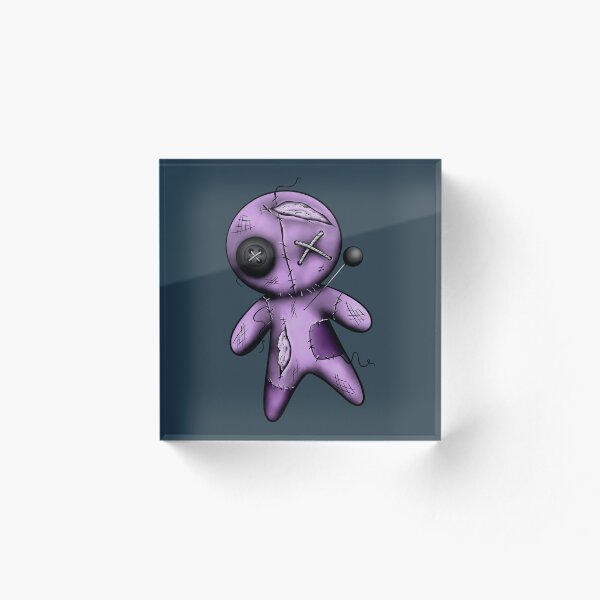 Aperçu de l'œuvre Poupée vaudou (violet) créée et vendue par RetroCoven.