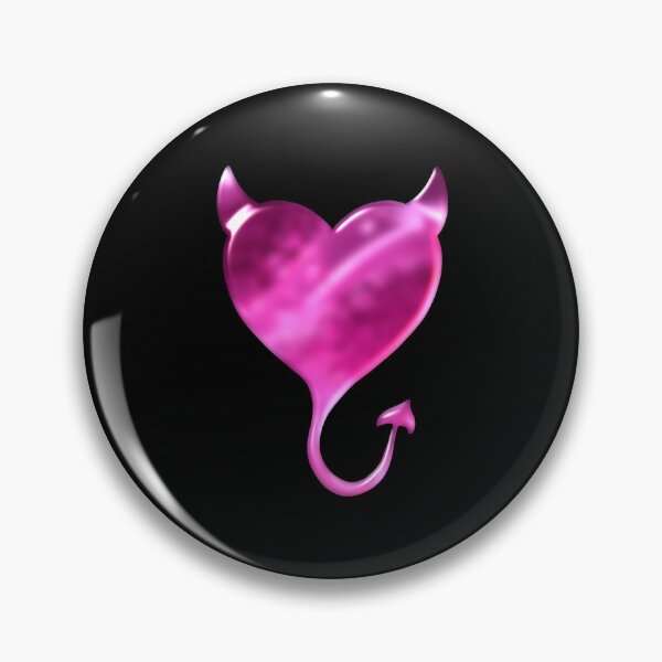 Item preview, Pink Devil Heart designed and sold by SuRReal3D.
