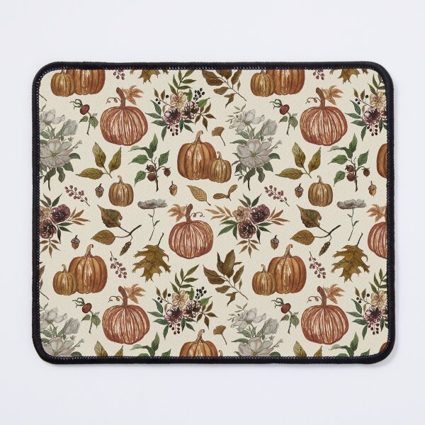 Item preview, Fall Pumpkins, Flowers and Leaves designed and sold by Lauren Ullrich.