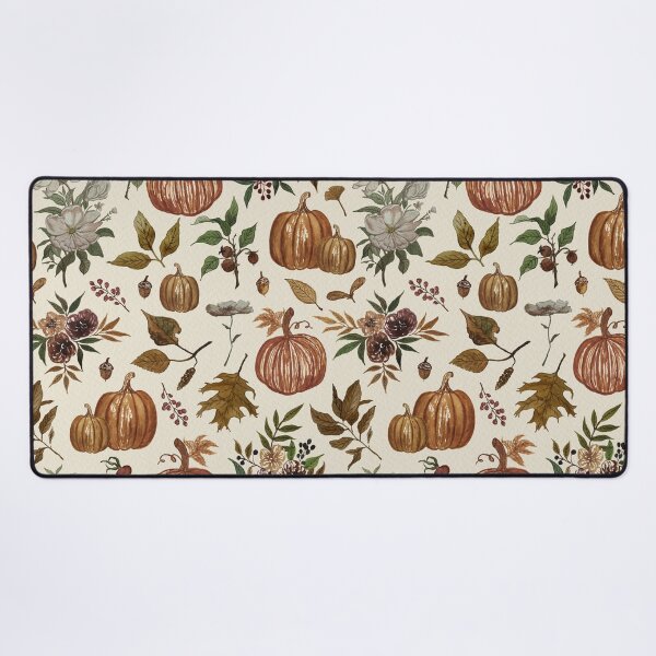 Item preview, Fall Pumpkins, Flowers and Leaves designed and sold by Lauren Ullrich.