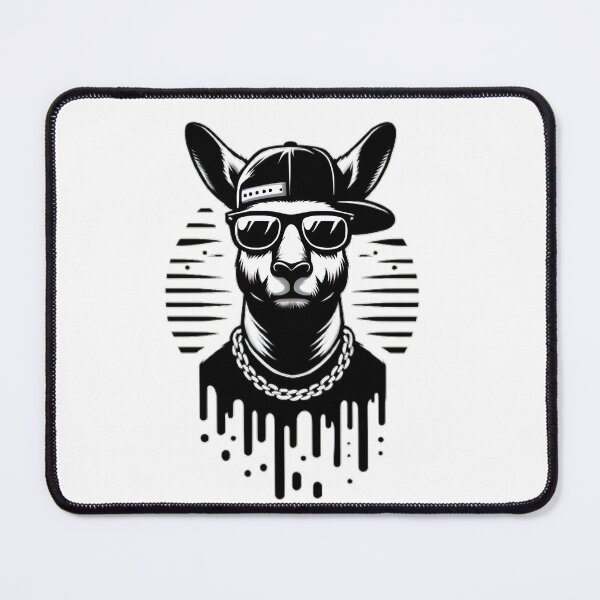 Item preview, Vintage Kangaroo Urban Streetwear Graphic Tee designed and sold by tutoo clothes.