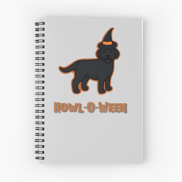 Item preview, Halloween Black Lab- Witch Hat w/Orange designed and sold by NDeYoungLLC.