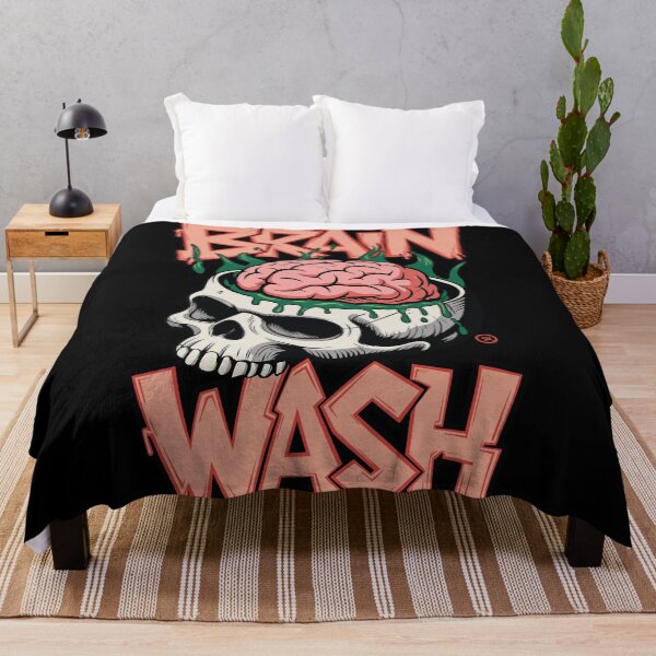 Item preview, Brain Wash - Comic Style, Scary Things designed and sold by HIGUMAX.