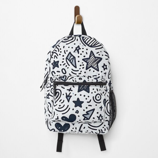 Item preview, Playful Doodle Heart Pattern designed and sold by JavisSRDesign.
