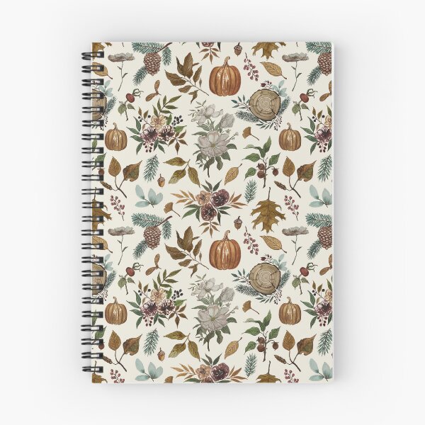 Item preview, Pumpkins, Flowers & Fall Foliage designed and sold by Lauren Ullrich.