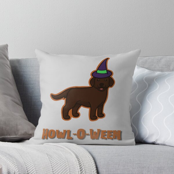 Item preview, Halloween Chocolate Lab- Purple Witch Hat w/Green designed and sold by NDeYoungLLC.