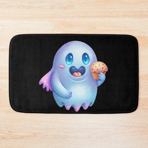 Item preview, Cute Ghost Enjoying a Donut designed and sold by Itsheartshop.
