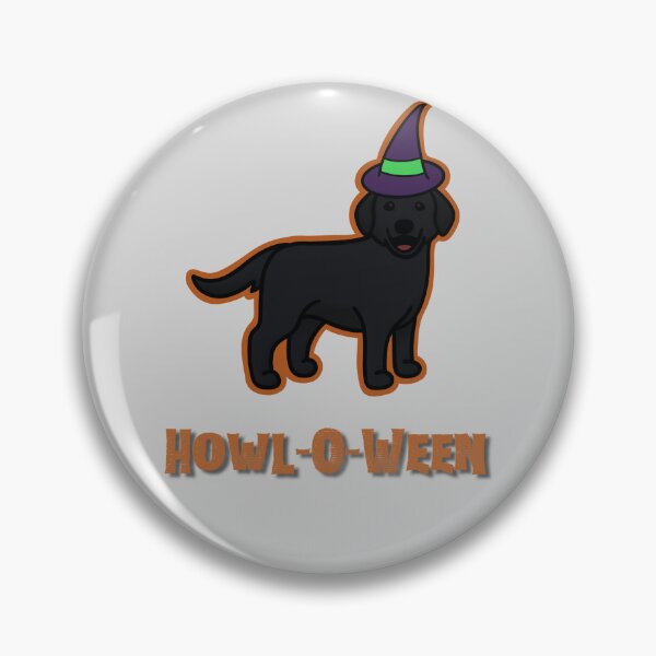 Artikelvorschau, Halloween Black Lab - Lila Hexenhut mit Grün entworfen und verkauft von NDeYoungLLC.