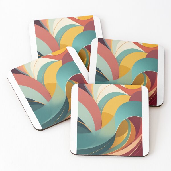 Item preview, Abstract lines in bright colors designed and sold by BysonDesigns.