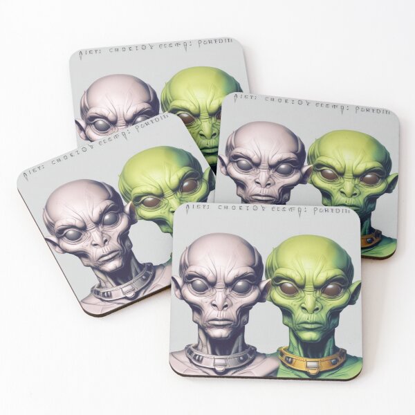 Item preview, Cool Alien Space Art | Fun Sci-Fi UFO Art for Space Lovers" designed and sold by miixart.
