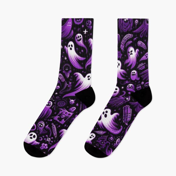 Item preview, Flying Ghosts Spooky Pattern designed and sold by Simplybe1.