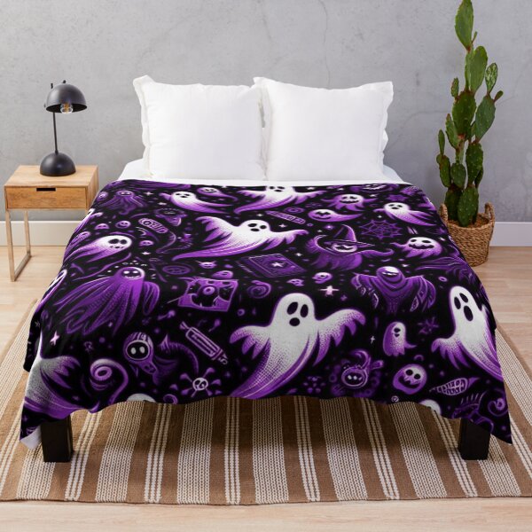 Item preview, Flying Ghosts Spooky Pattern designed and sold by Simplybe1.