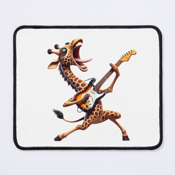 Item preview, Rockin' Giraffe Grooves on the Guitar! designed and sold by Linework Studio.