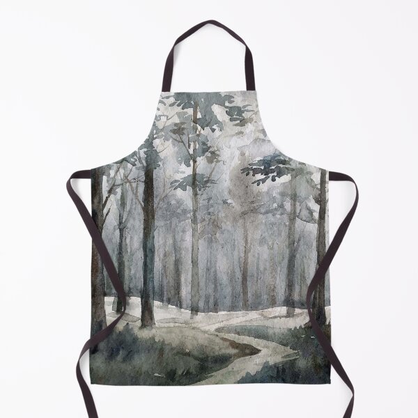 Item preview, Misty Forest - Watercolor on paper painting designed and sold by SamirArt.