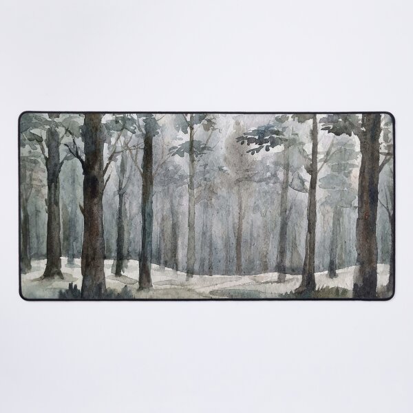 Item preview, Misty Forest - Watercolor on paper painting designed and sold by SamirArt.