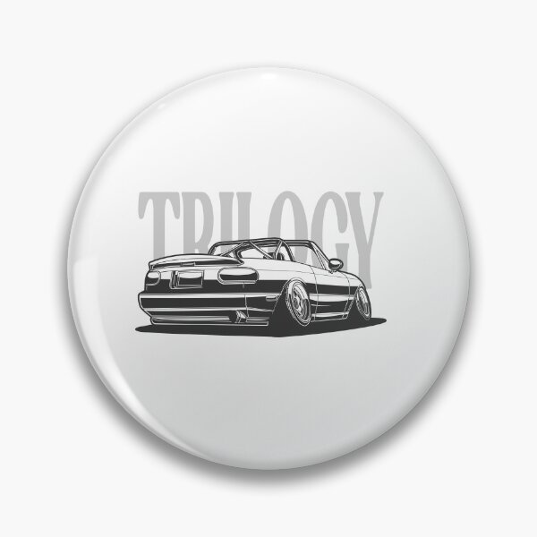 Item preview, Mazda MX-5 Stance Black And White Style designed and sold by TrilogyMerch.