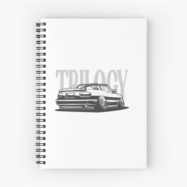 Item preview, Mazda MX-5 Stance Black And White Style designed and sold by TrilogyMerch.