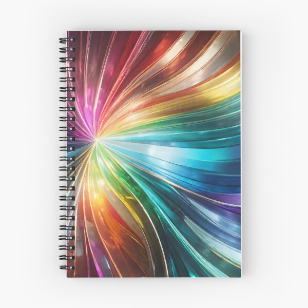 Item preview, Swirling Ribbons of Vibrant Colors designed and sold by masabo.