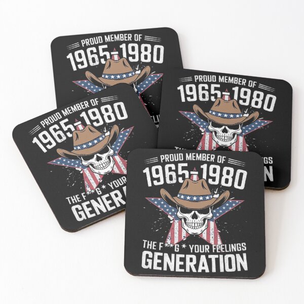 Item preview, Generation X Skull - Proudly Born Between 1965-1980 designed and sold by love3617.