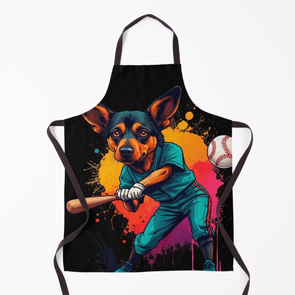 Item preview, German Sheppard dog playing baseball designed and sold by Furrifico.