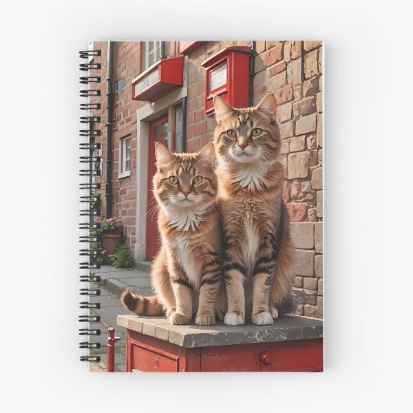 Item preview, Red Letterbox Cats designed and sold by Mr-Saxon.