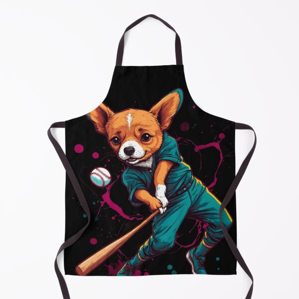 Item preview, Corgi dog playing baseball designed and sold by Furrifico.