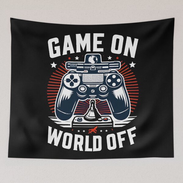 Item preview, Game On World Off - Ultimate Gamer’s  designed and sold by tutoo clothes.