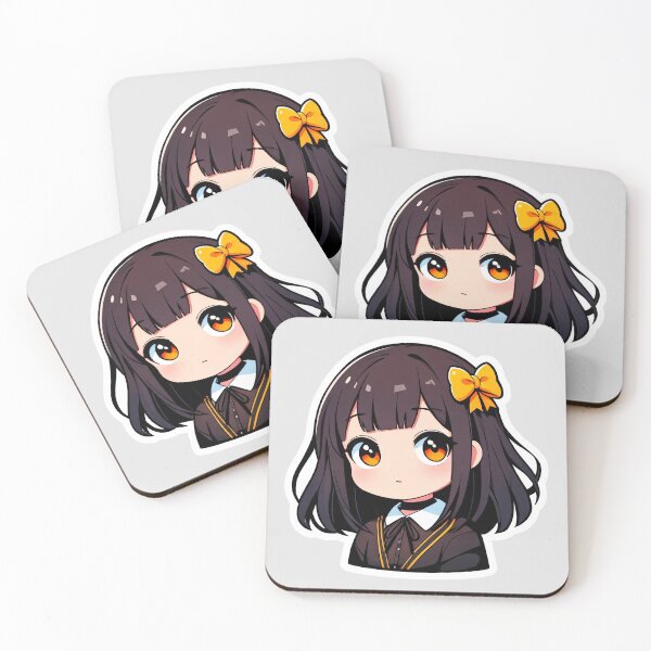 Item preview, Hazel Eyes Chibi School Student Girl designed and sold by MadnessEnvelope.
