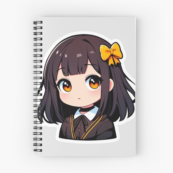 Item preview, Hazel Eyes Chibi School Student Girl designed and sold by MadnessEnvelope.