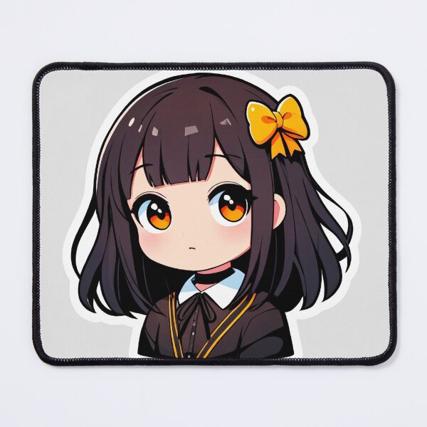 Item preview, Hazel Eyes Chibi School Student Girl designed and sold by MadnessEnvelope.