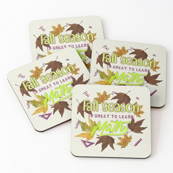 Item preview, Fall season is great to learn math designed and sold by mariya-ivanova.