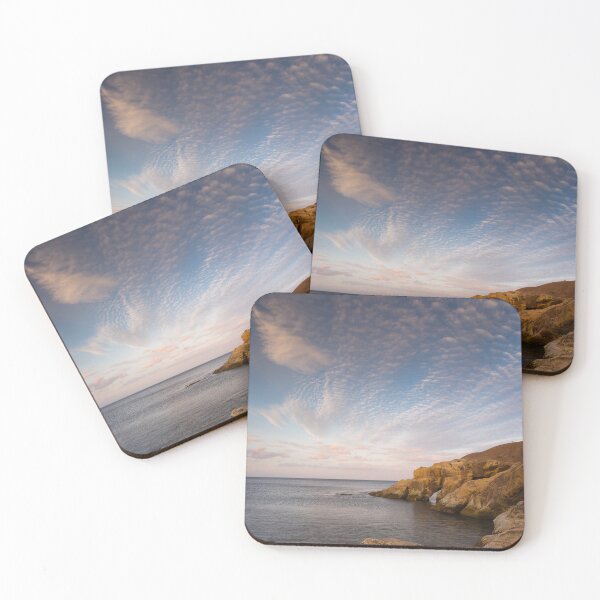 Item preview, Cullercoats Mackerel Sky designed and sold by Angie Morton.