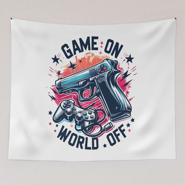 Item preview, Game On World Off - Ultimate Gamer’s  designed and sold by tutoo clothes.