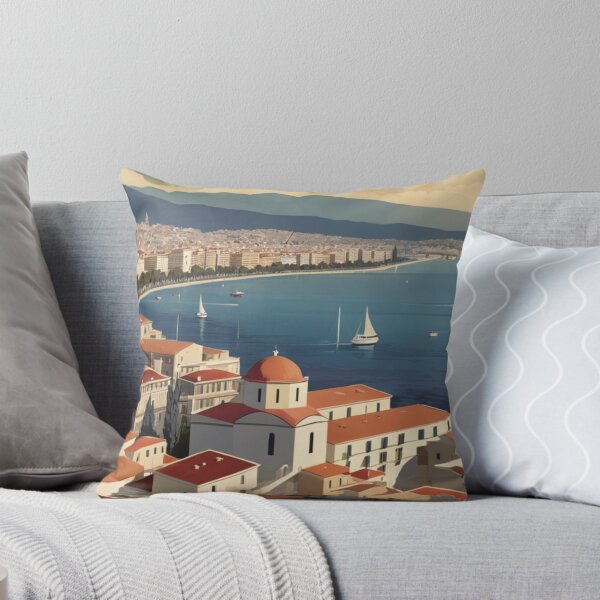 Item preview, 071 Vintage Thessaloniki, Greece Poster Design designed and sold by Alexis Art Collection.